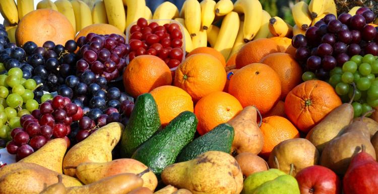 Fresh fruit and vegetables