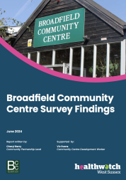 Broadfield Community Centre Survey Findings