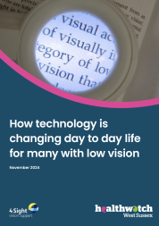 Case study: How technology is changing day to day life for many with low vision